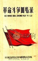 革命斗争回忆录（ PDF版）