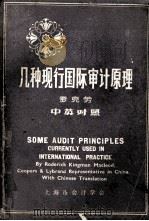 几种现行国际审计原理  中英对照（ PDF版）