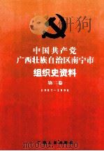中国共产党广西壮族自治区南宁市组织史资料 第2卷 1987-1996 1999 PDF电子版封面 7219027850 中共南宁市委组织部编