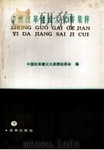 中国改革建议大奖赛集粹 下 1994 PDF电子版封面 7800725820 中国改革建议大奖赛组委会编