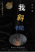 零点地铁诗丛 我斜视 1999 PDF电子版封面 7225017616 徐江著;伊沙主编