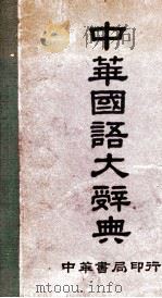 中华国语大辞典 1940 PDF电子版封面 陆衣言编