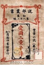 爱国二童子传 实业小说 卷上 1913 PDF电子版封面 (法)沛那(G.Bruno)著;林纾,李世中译