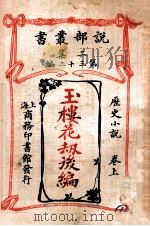 玉楼花劫后编  历史小说  卷上   1915  PDF电子版封面    （法）大仲马著；林纾，李世中译 