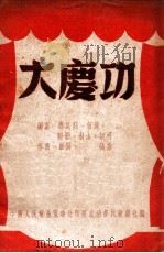 大庆功 PDF电子版封面 郑红羽等编剧;罗良,张非作曲