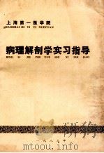 上海第一医学院  病理解剖学实习指导（1983 PDF版）