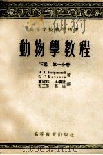 动物学教程 下 第1分册 第1分册 1957 PDF电子版封面 13010·267 (苏)波布林斯基(Н.А.Вобринский)等著