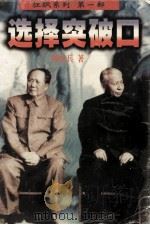 选择突破口 1999 PDF电子版封面 7204044029 师东兵著