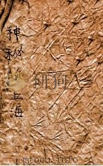 神秘的上海  1  长篇社会小说（1935 PDF版）