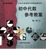 初中代数参考教案 第1册 上 1996 PDF电子版封面 7542711369 袁世全,陈同方,蒋洁宝主编