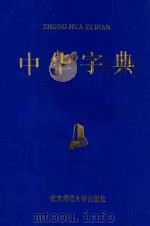 中华字典 1993 PDF电子版封面 7303020071 聂鸿音主编