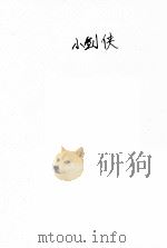 小剑侠  侠义小说  上（1928 PDF版）