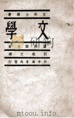 百科小译丛  文学（ PDF版）