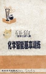 化学智能基本训练 1983 PDF电子版封面 余振民编