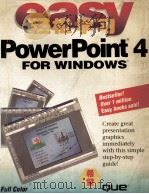 轻松学习 PowerPoint 4.0 for Windows 1994 PDF电子版封面 7507709760 (美)Bryan Pfaffenberger著;柏 东译