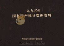 国有资产统计数据资料  1995年（ PDF版）