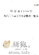 河南省1965年全民所有制工业企业概况一览表 1966 PDF电子版封面 河南省统计局编
