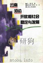 云南沿边开放与社会稳定和发展 1999 PDF电子版封面 7222024999 周域主编
