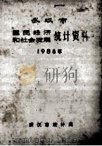 武汉市国民经济和社会发展统计资料 1986年 1987 PDF电子版封面 武汉市统计局编