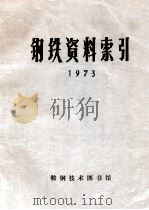 钢铁资料索引 1981 PDF电子版封面 鞍山钢铁公司技术图书馆编