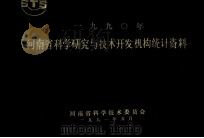 河南省科学研究与技术开发机构统计资料 1990年 1991 PDF电子版封面 河南省科学技术委员会编