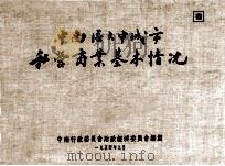 中南区大中城市私营商业基本情况 1954 PDF电子版封面 中南行政委员会财政经济委员会编制