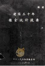 建国三十年粮食统计提要（1979 PDF版）