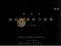 河南省国民经济统计提要  1973年（1974 PDF版）
