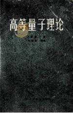 高等量子理论 1986 PDF电子版封面 13255039 P.罗曼著;张端明,雷式祖,曹力等译