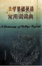 大学基础英语常用词词典 1992 PDF电子版封面 7543516314 梁义华主编;《大学基础英语常用词词典》编写组编写