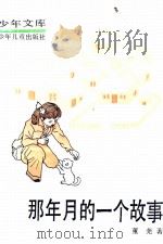 那年月的一个故事   1990  PDF电子版封面  7532402428  董尧著 