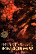 中国高等美术学院作品全集 水彩、水粉画集 1989 PDF电子版封面 7535602843 文国璋,潘长臻,李福来等主编