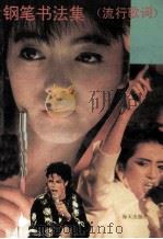 钢笔书法集  流行歌词   1992  PDF电子版封面  7805423938  刘伟力书 
