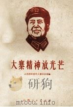 大寨精神放光芒 1969 PDF电子版封面 3088·256 山西省农委学大寨办公室编