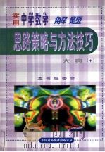 实用中学数学解题思路策略与方法技巧大典 中 1999 PDF电子版封面 7500106122 冯克诚主编