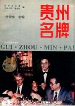 贵州名牌   1996  PDF电子版封面  7221041199  叶效生主编 
