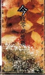 今夜零点地震 1992 PDF电子版封面 7536318553 生晓清著