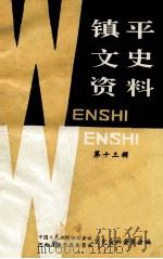 镇平文史资料 第13辑 1995 PDF电子版封面 中国人民政治协商会议镇平县委员会文史资料委员会选编;闻国栋主