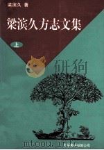 梁滨久方志文集 上 1999 PDF电子版封面 9624504377 梁滨久著