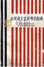 大学语文自学考试指南   1992  PDF电子版封面  7500412193  华东师范大学中文系，自学考试辅导中心编写 