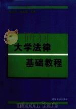 大学法律基础教程 1997 PDF电子版封面 7563008268 陶廷鼎,张金媛主编;平旭,封春晴,卢长征,吴春祥副主编