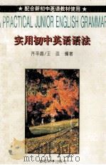 实用初中英语语法 1996 PDF电子版封面 7504116246 齐平昌,王辰编著
