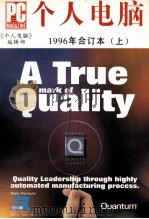 个人电脑 1996年合订本 上 1996 PDF电子版封面 10063145 《个人电脑》编辑部