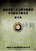 河南省第三次全国文物普查不可移动文物名录  漯河卷（ PDF版）