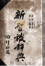 新智识辞典 1936 PDF电子版封面 新辞书编译社编辑