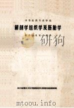解剖学组织学及胚胎学 教学法及实习指导 1982 PDF电子版封面 邓自伦等编著