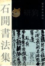石开书法集 1995 PDF电子版封面 7500303009 石开书