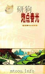 燃点春光 1977 PDF电子版封面 10088·582 昔阳县文化馆编