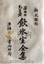 饮冰室全集 新式标点 6 卷11-12 1925 PDF电子版封面 梁任公著;陈益标点