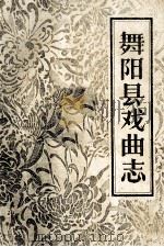 舞阳县戏曲志（ PDF版）